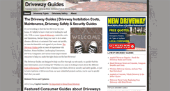 Desktop Screenshot of drivewayguide.com